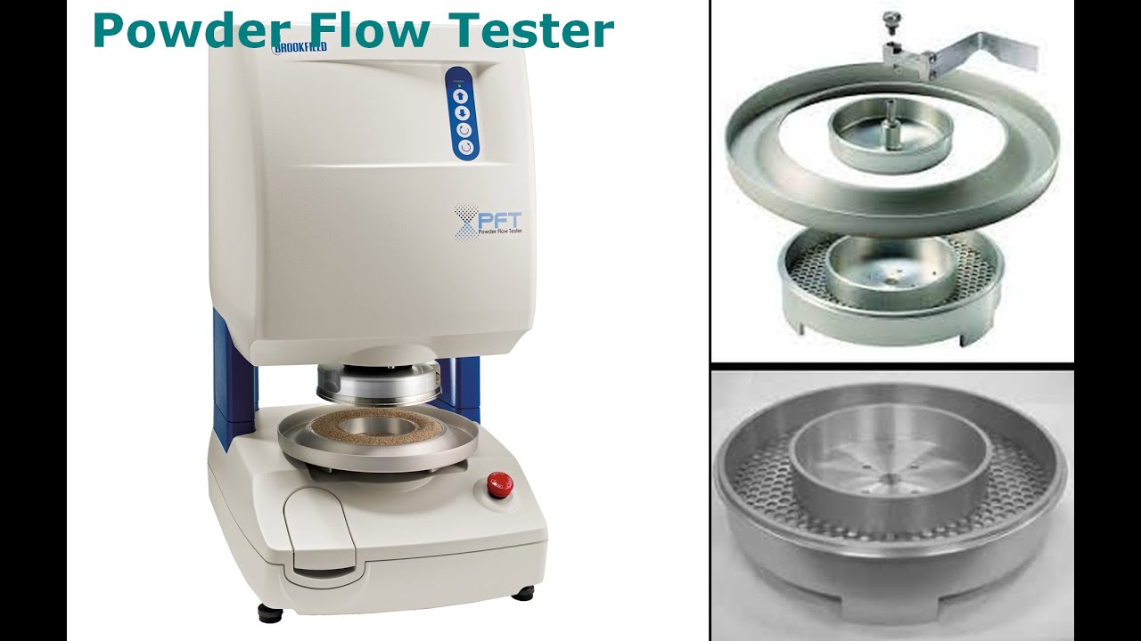 Powder flow tester||  PFT Powder Flow Tester- Demonstration