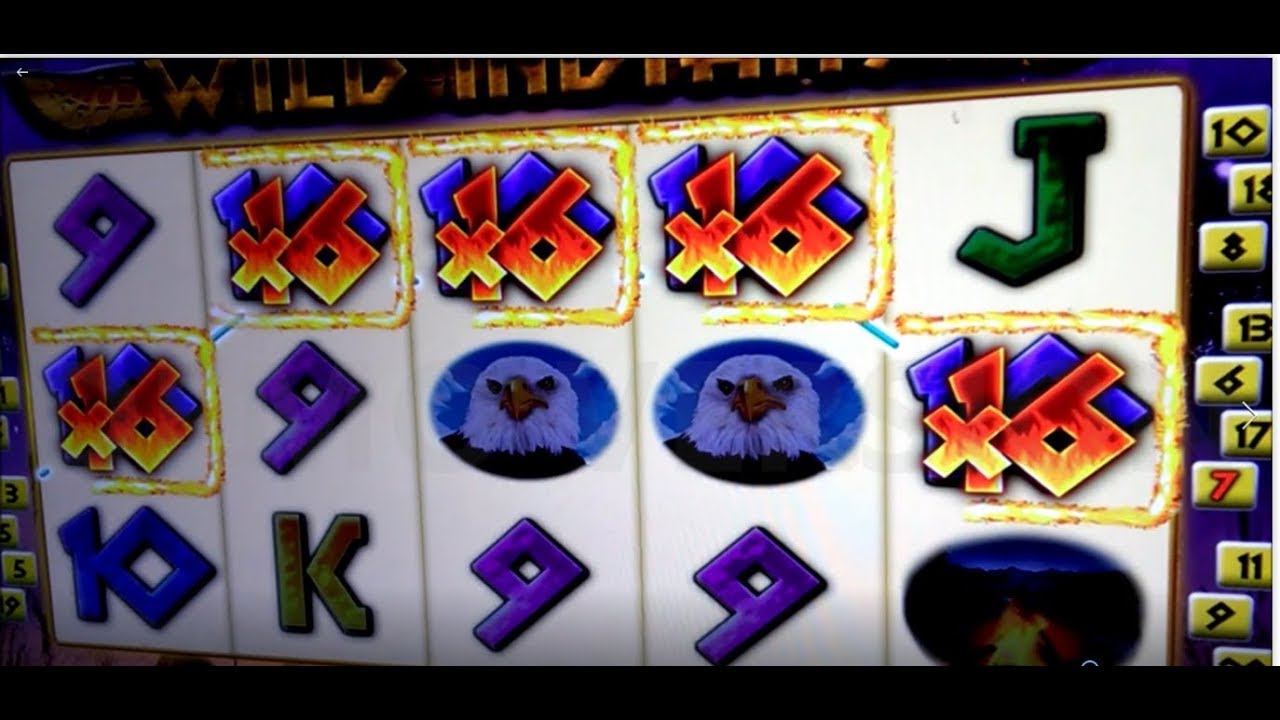 Live play on Wild Indians (MOD elektronik) slot machine - 16x WILD MULTIPLIER!