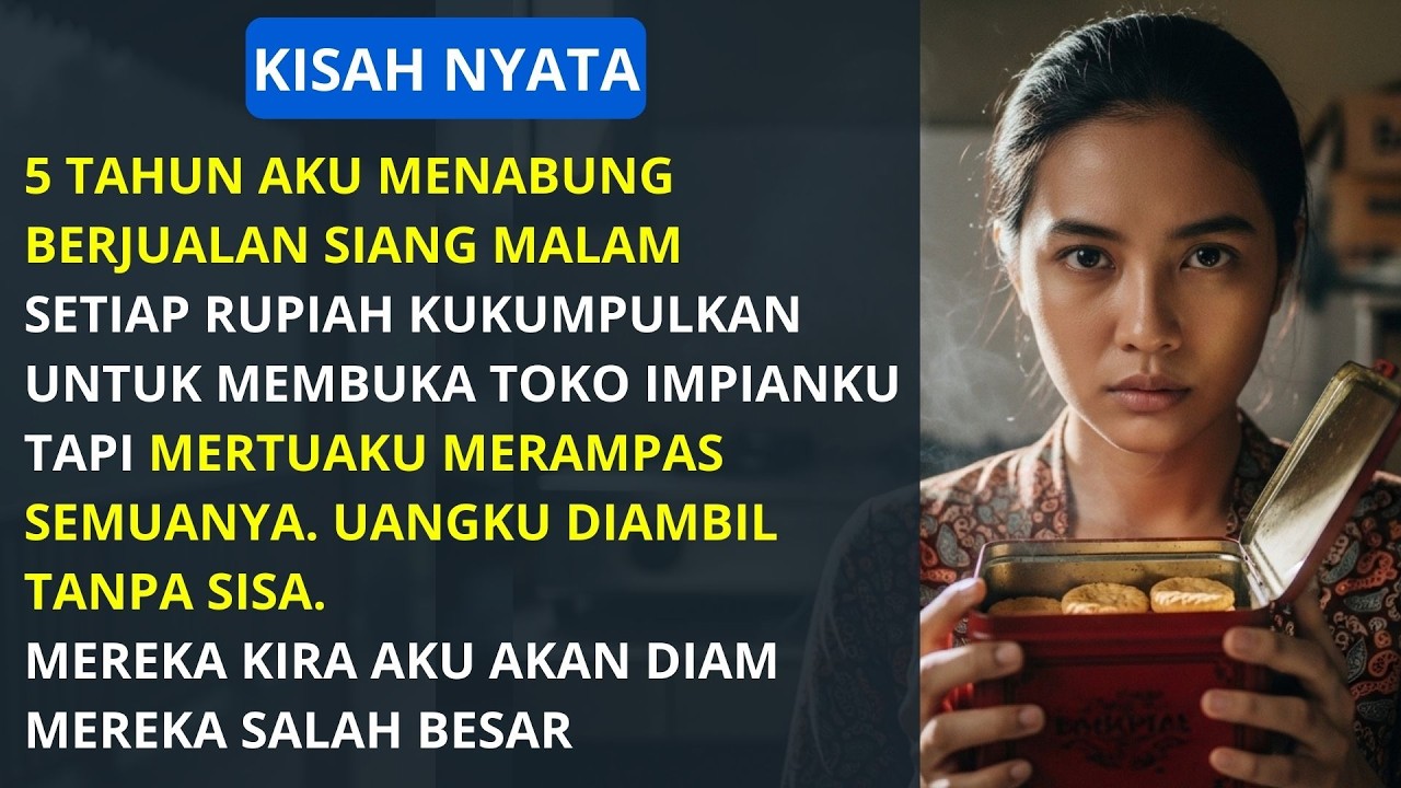 KETERLALUAN! MERTUA AMBIL PAKSA TABUNGAN 5 TAHUN JUALAN OLEH-OLEH, AKU BALAS SAMPAI MEREKA MENYESAL!