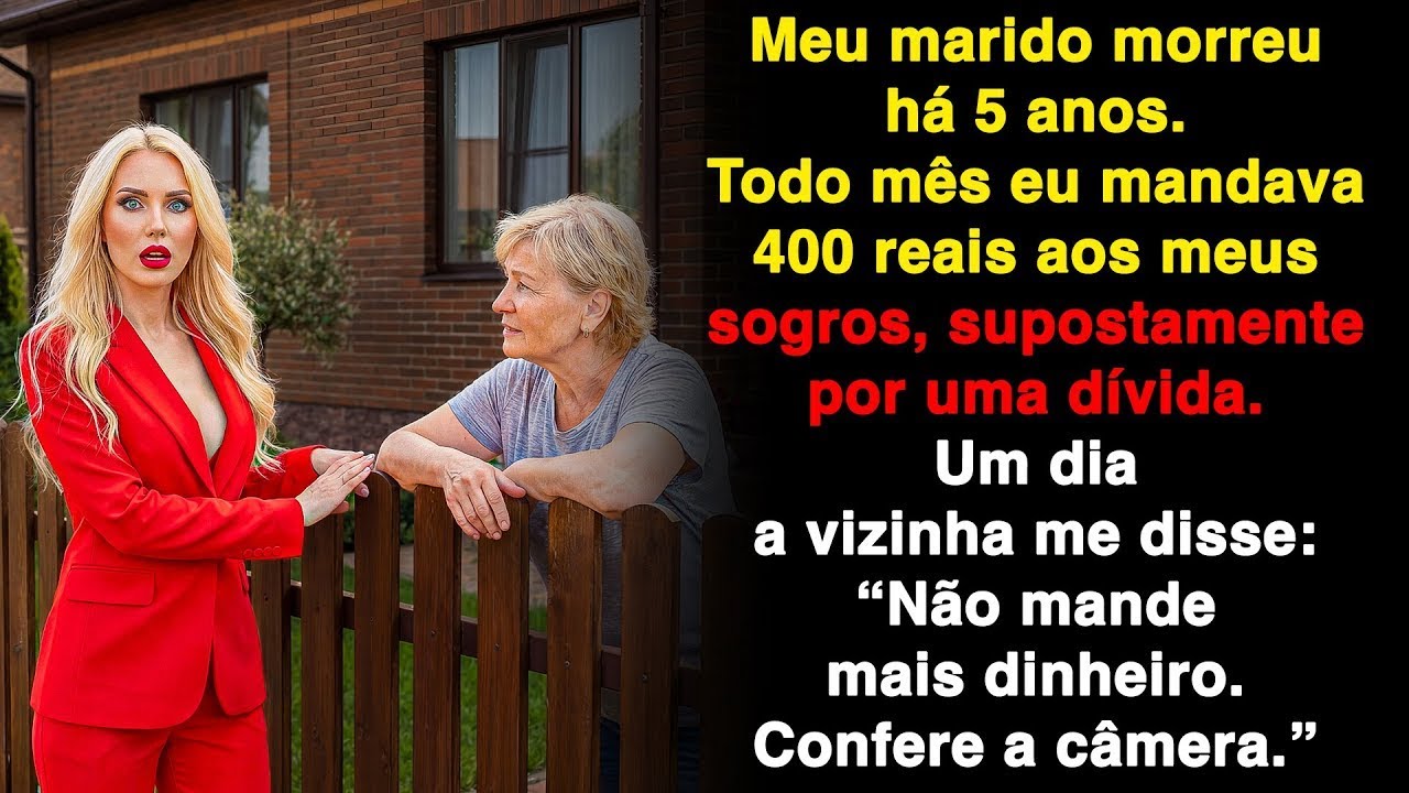 Há anos meu marido morreu  Todo mês eu mandava R$400 pra mãe dele  Mas depois…