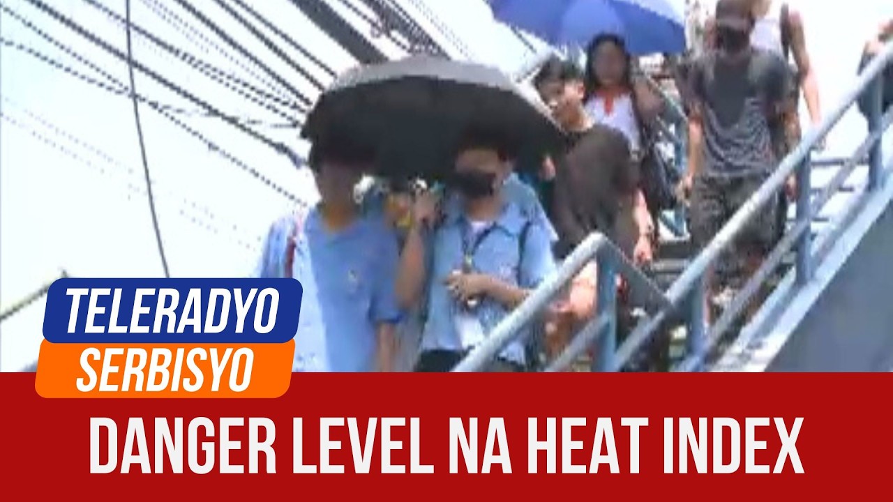 Danger level heat index strikes 26 areas today | Teleradyo Serbisyo Balita (22 April 2025)