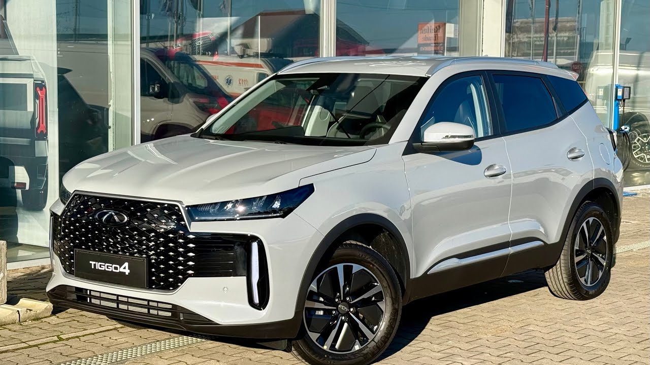 CHERY TIGGO 4 HEV - Unique - 1.5 GDI DHT 163 CP - GRAY / Black Leather