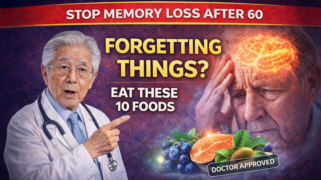 .🔴Top 10 Foods That Protect Memory After 60 (Stop Brain Decline Naturally)