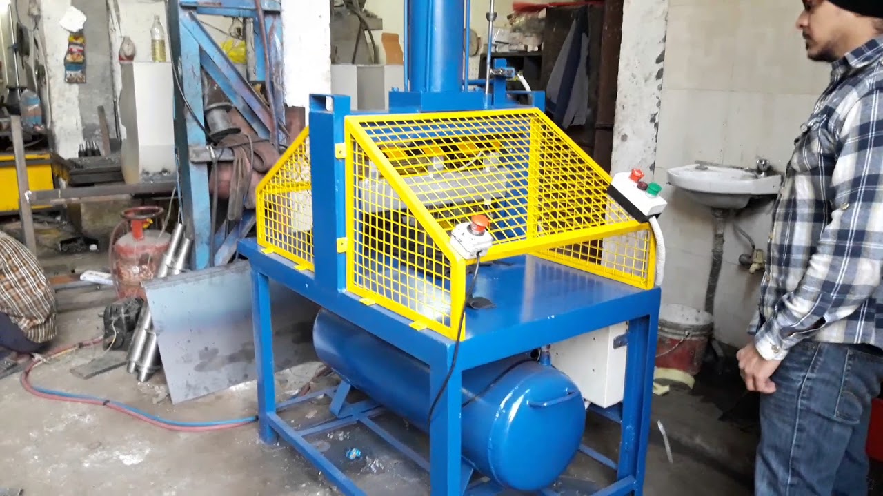 pneumatic rubber bale cutter RUBBMACH
