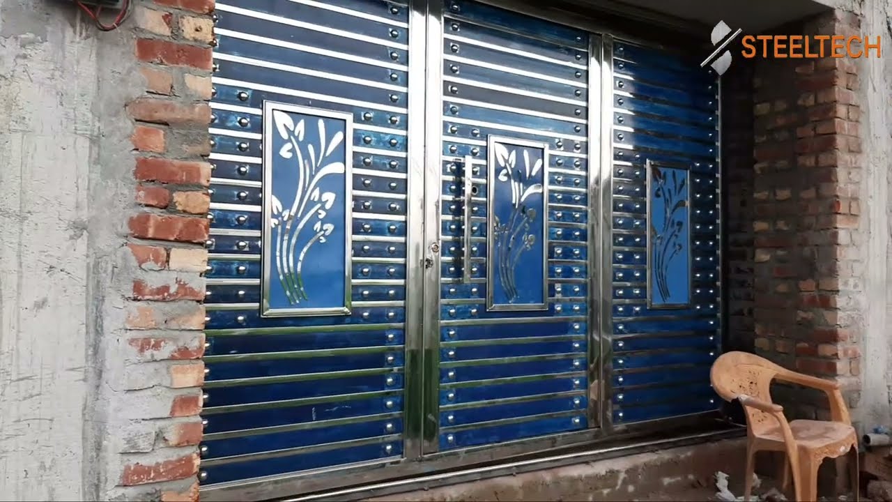 ss ms folding main gate design