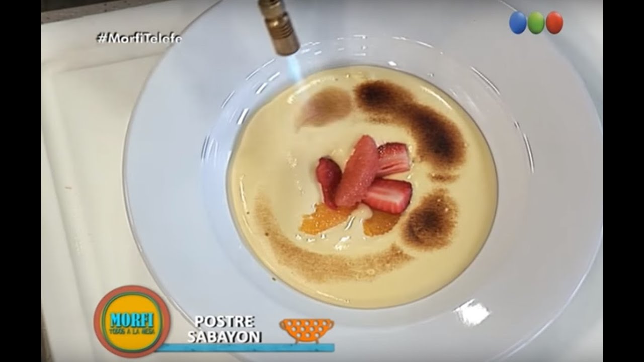Receta: Postre Sabayon - Morfi