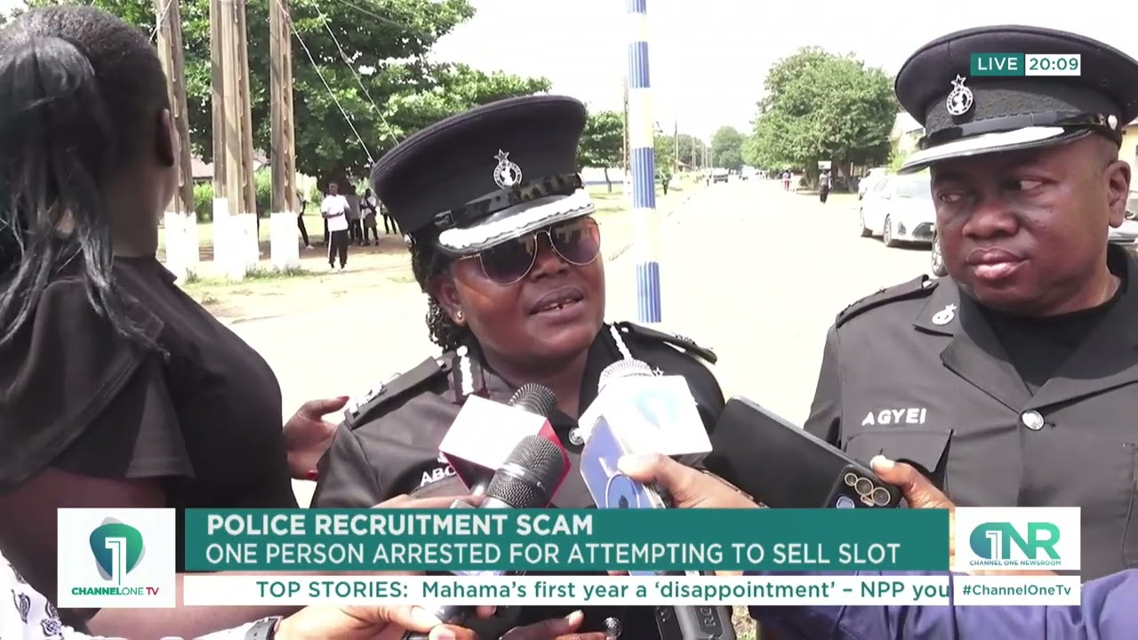 Police Recruitment Scam: One Arrested for Attempting to Sell Enlistment Slot