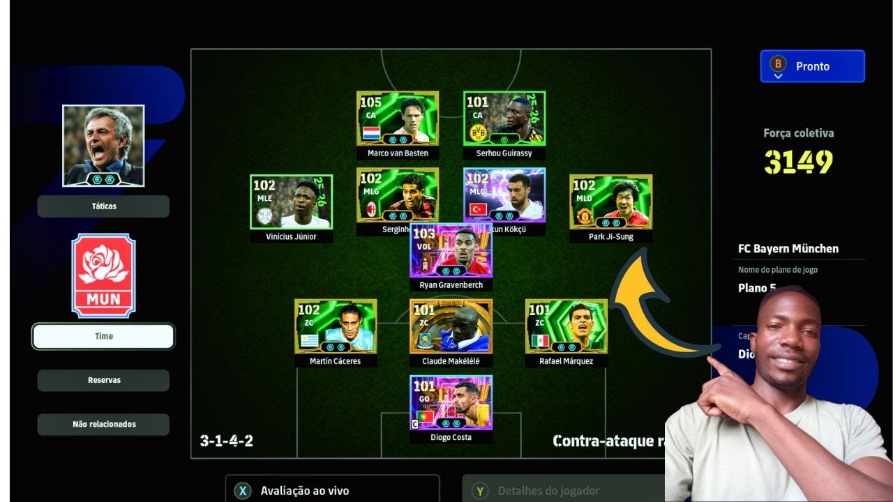 EFOOTBALL QO VIVO - AMASSANDO TODOS