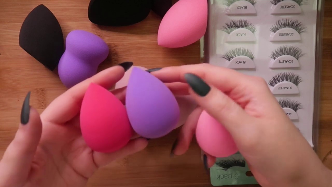 ASMR Shop Miss A Haul (lots of sponges!)