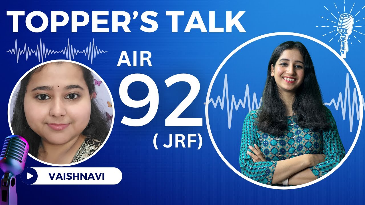 Topper's Talk - Vaishnavi Upadhyay II CSIR NET DEC TOPPER I Bansal Biology Interview I AIR 92