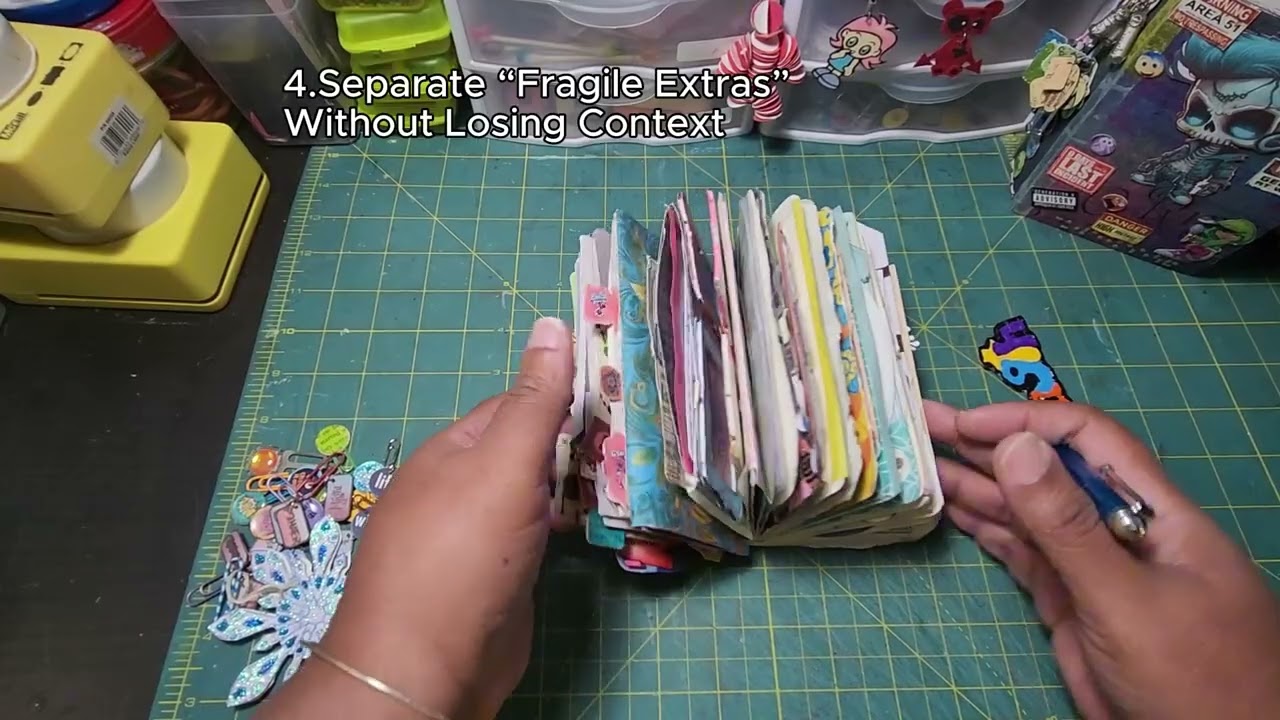 Archiving your completed journal | #creativejournaling #junkjournal