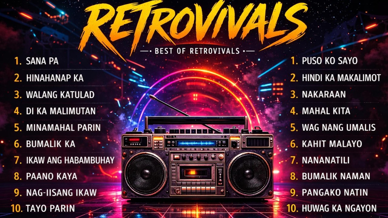 Retrovival Playlist – Old School OPM Love Classics | Mundo, Ipagpatawad, Araw-Gabi, Kathang Isip