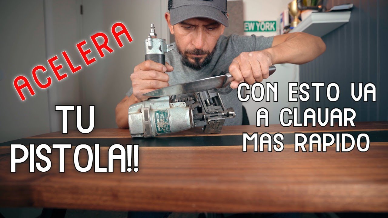 LA PISTOLA MAS RAPIDA!! GET YOUR NAIL GUN FASTER!