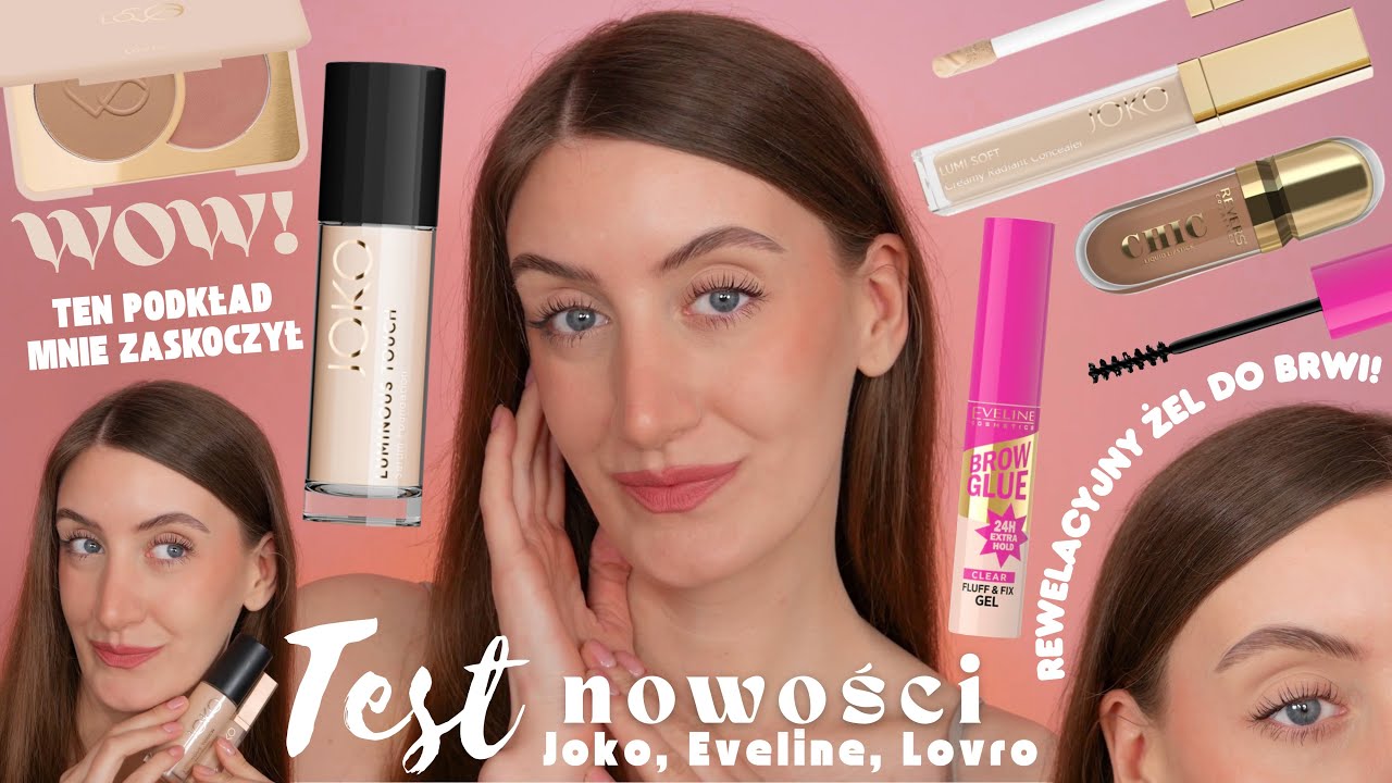 Ten podkład JOKO mocno zaskoczył! ✨ SPRAWDZAM NOWOŚCI KOSMETYCZNE  JOKO, LOVRO, EVELINE, REVERS