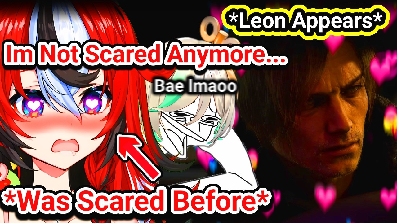 𝗖𝗲𝗰𝗶𝗹𝗶𝗮 𝗖𝗼𝘂𝗹𝗱𝗻&rsquo;𝘁 𝗦𝘁𝗼𝗽 𝗟𝗮𝘂𝗴𝗵𝗶𝗻𝗴 𝗮𝘁 𝗕𝗮𝗲 𝗦𝗶𝗺𝗽𝗶𝗻𝗴 𝗢𝘃𝗲𝗿 𝗟𝗲𝗼𝗻 𝗜𝗻 𝗥𝗲𝘀𝗶𝗱𝗲𝗻𝘁 𝗘𝘃𝗶𝗹 𝟵【Hololive】