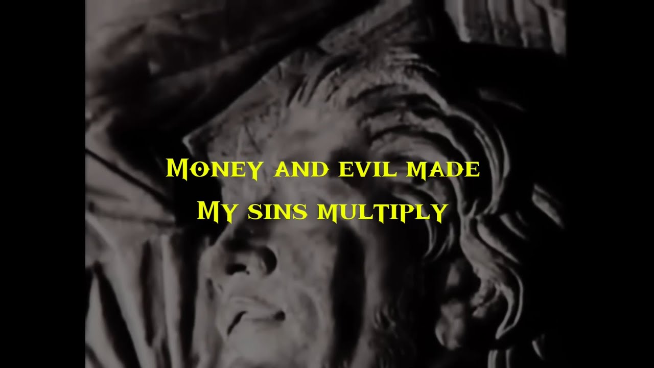 MONEY AND EVIL MADE MY SINS MULTIPLY (Ft. KILLEVELINE) (Lyric Video)