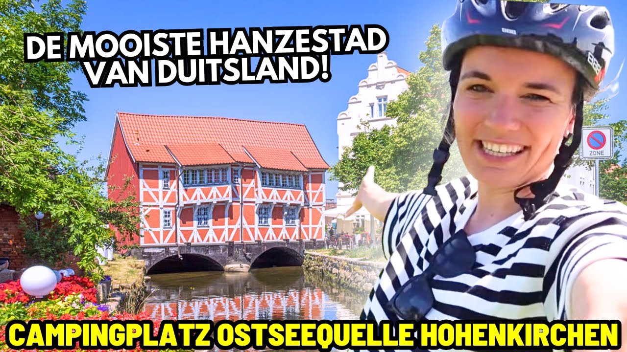 #476 OP DE FIETS NAAR DE DUITSE HANZESTAD WISMAR🇩🇪 Campingplatz Ostseequelle Hohenkirchen