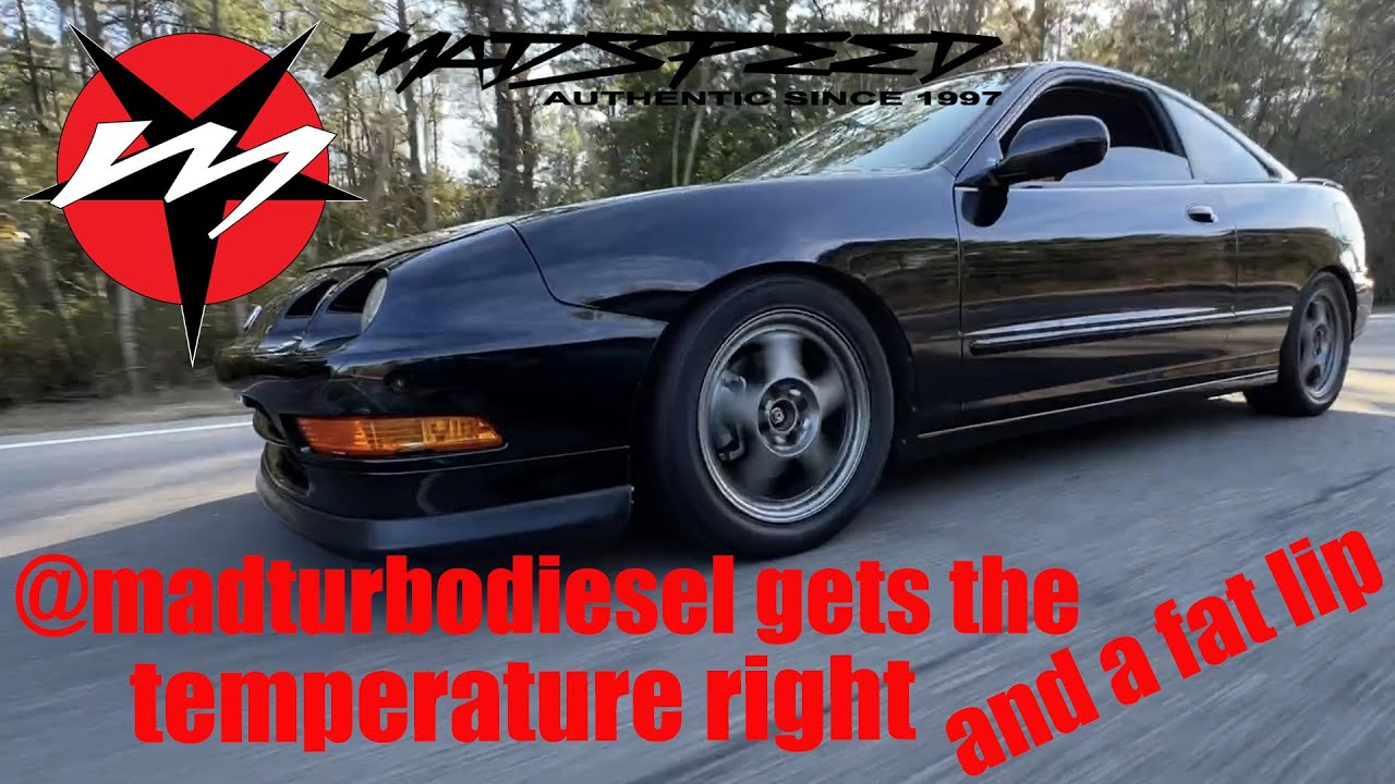 Madspeed 1995 Acura Integra GSR gets a front lip and better temps  Ep10