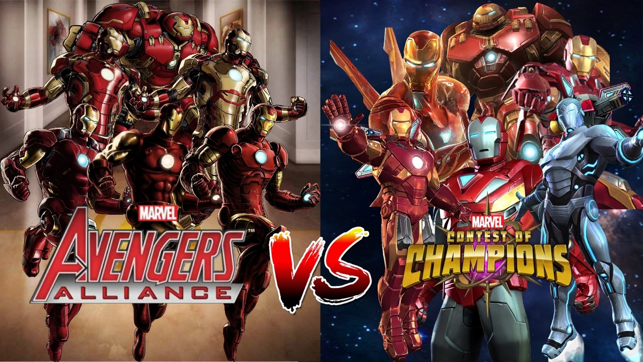 MAA против MCOC | Кто лучше справился с Железным Человеком???