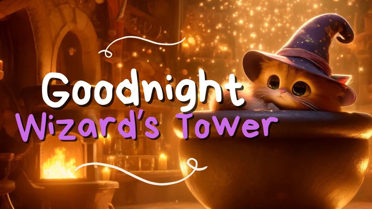 Goodnight Wizard's Tower🧙‍♂️Magical Bedtime Story for Kids & Toddlers