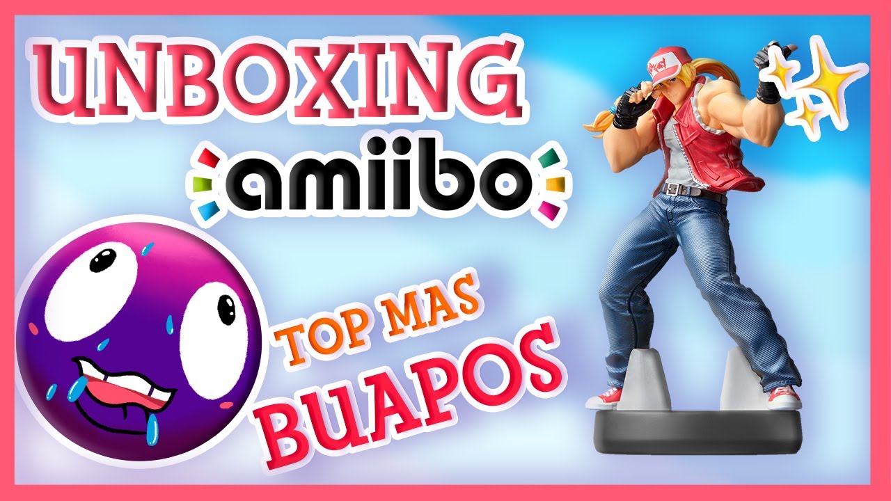 🌟 UNBOXING TERRY Y TOP AMIIBOS MÁS BUAPOS #NINTENDO #EMIGAMER #AMIIBO