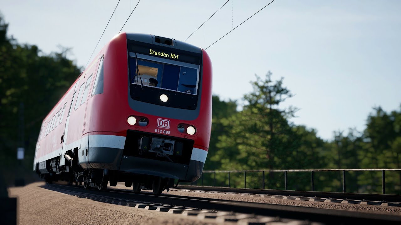 TSW5 Tharandter Rampe - Tilting Through (DB BR 612)