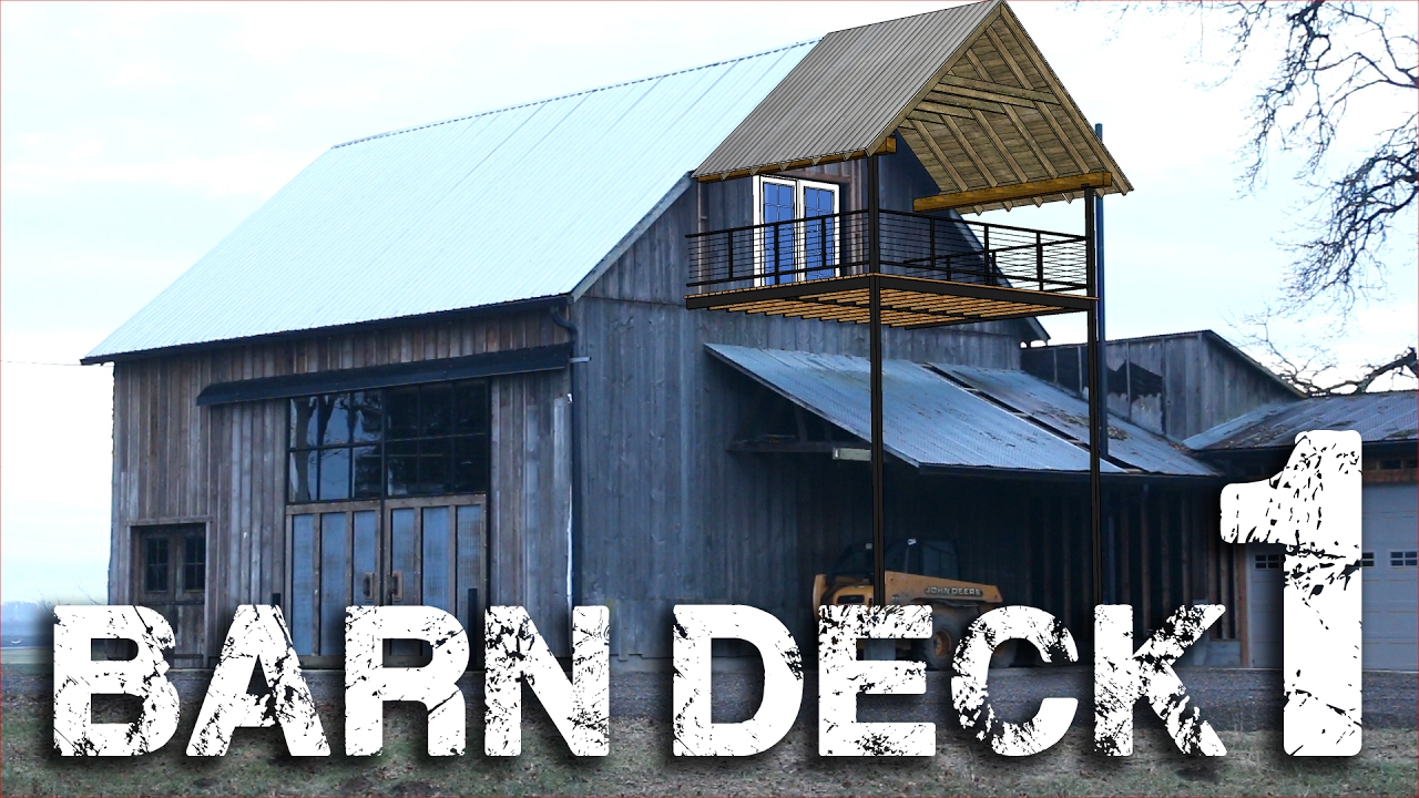 Barn Deck pt. 1 - The Conception and Breaking Ground