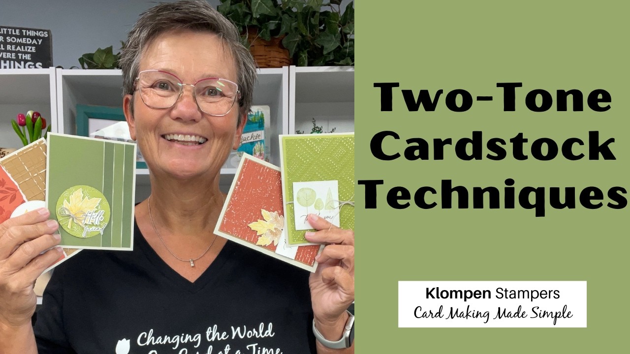 Потрясающие техники создания открыток из двухцветного картона | Осень, которую не забыть