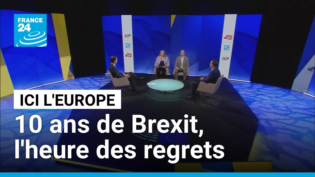 Les Britanniques se rapprochent &agrave; nouveau de l'UE&nbsp;: 10 ans de Brexit, l'heure des regrets