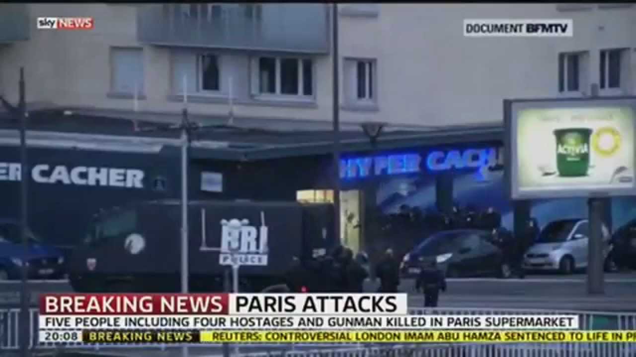 Kidnapper & Hostages Killed In Raid On Paris Kosher Supermarket