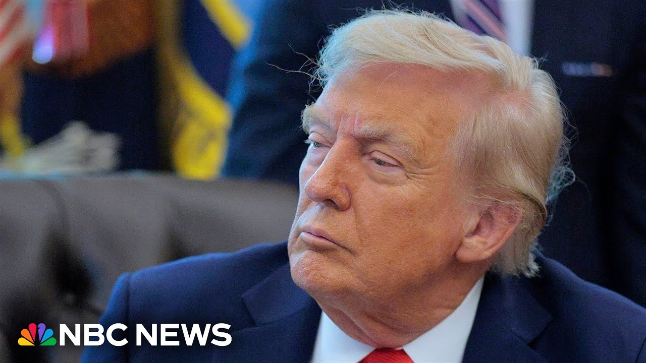 LIVE: Trump makes defense announcement at the White House | NBC News