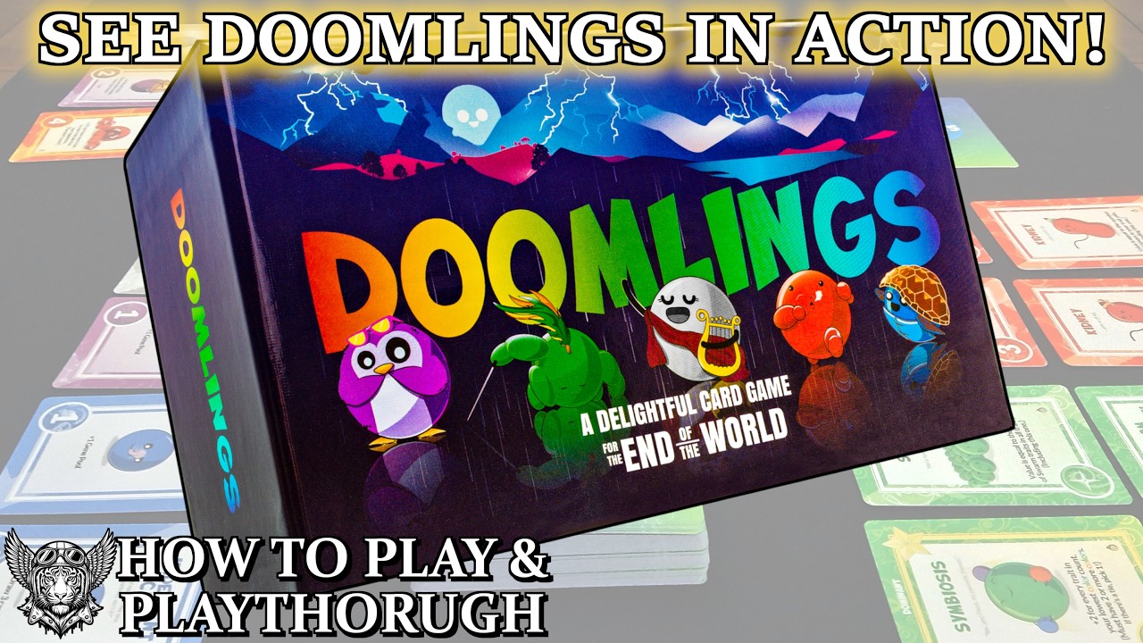 Doomlings Base Game - How to Play & 2-Player Playthrough