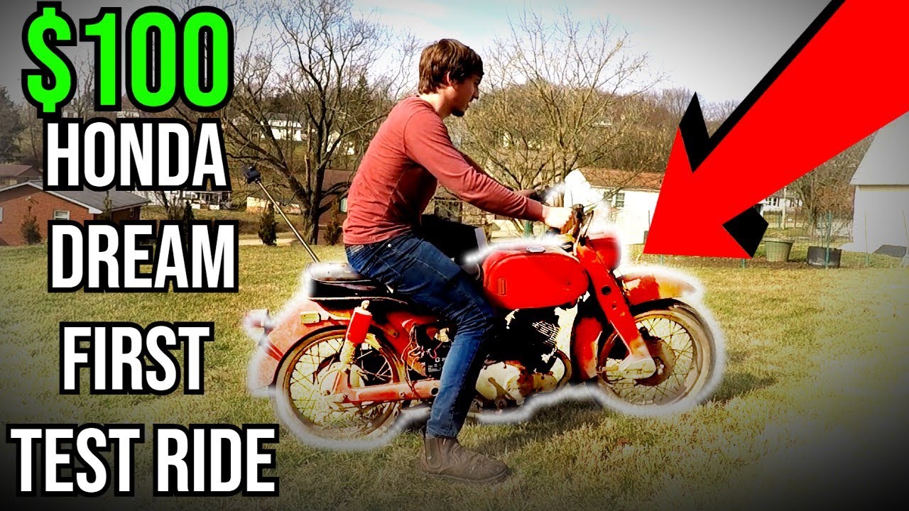 $100 Honda Dream 1st Ride In 50+ Years