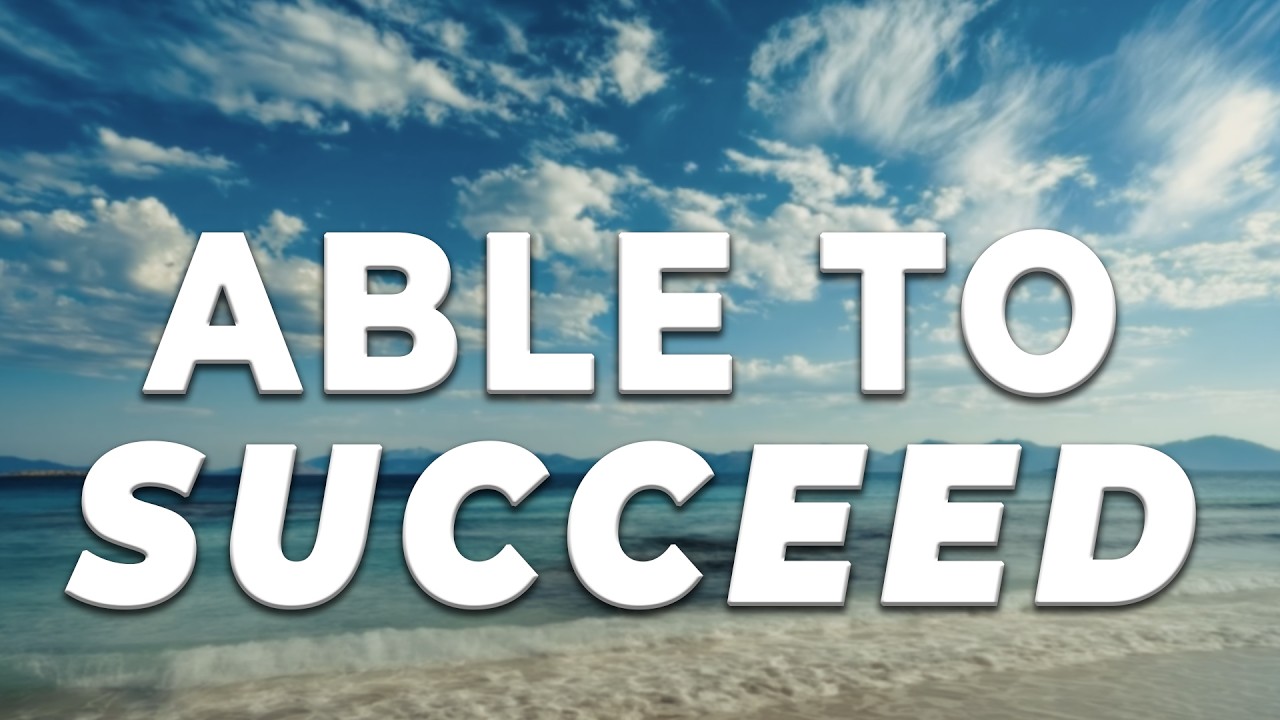 I Am Able to Succeed — Calm Capability and Inner Trust Affirmations