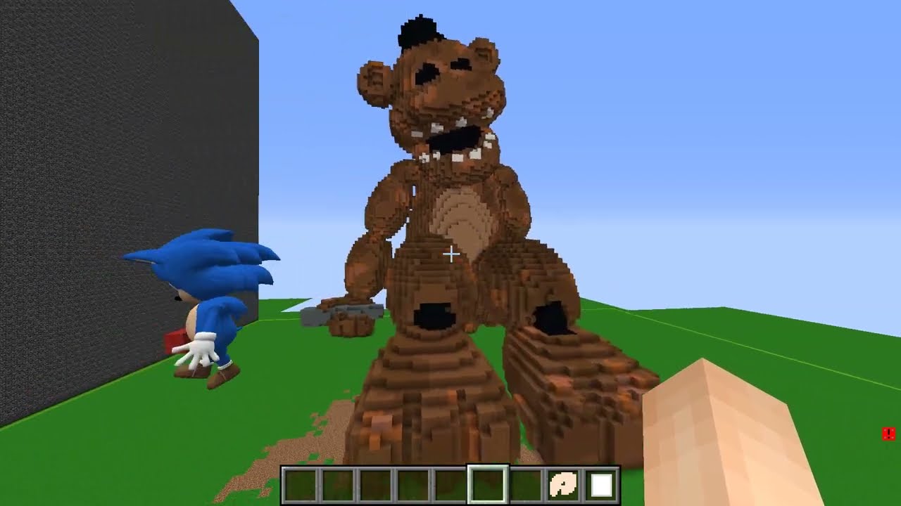 YAPI KAPIŞMASINDA FNAF FREDDY ÇİZİMİ İLE ARKADAŞIMI TROLLEDİM - 🎨 Minecraft