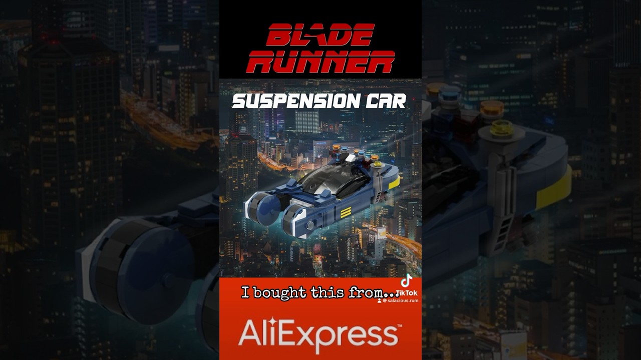 I bought this Blade Runner Spinner MOC from @AliExpress Will it be any good?