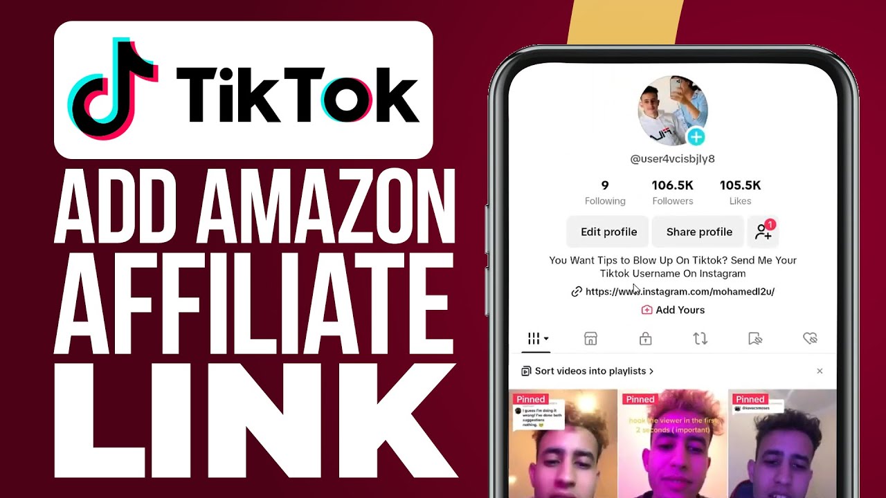 «Как добавить партнёрскую ссылку Amazon в TikTok в 2025 году: пошаговое руководство»