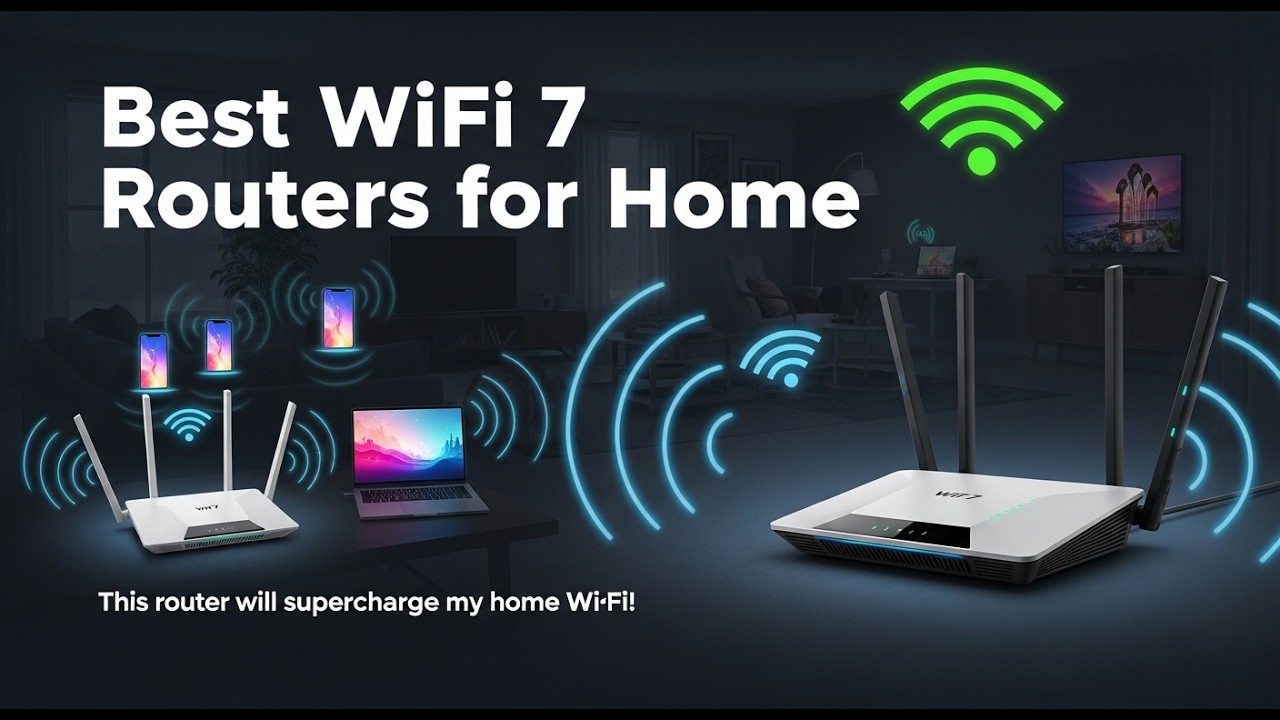 TOP 5 Best Wifi 7 Routers For Home 2026 | WiFi 7 Routers For Lag-Free Streaming & Gaming