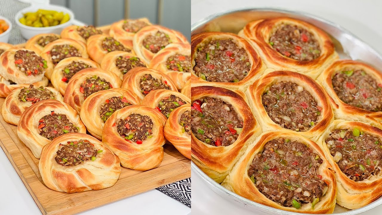 طريقة عمل الفطائر الروسية | العزومة مع الشيف فاطمة أبو حاتي