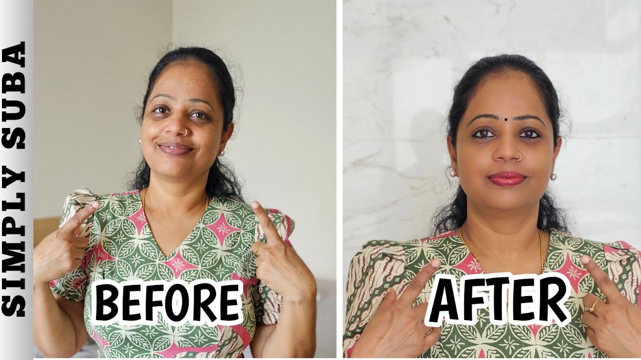 💥 தமிழில் - MY SIMPLE MAKEUP | JUST 3 STEPS TO FOLLOW | NO MAKEUP LOOK