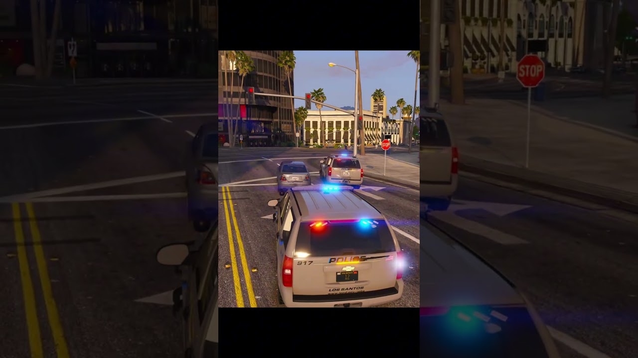 police in gtav vs  