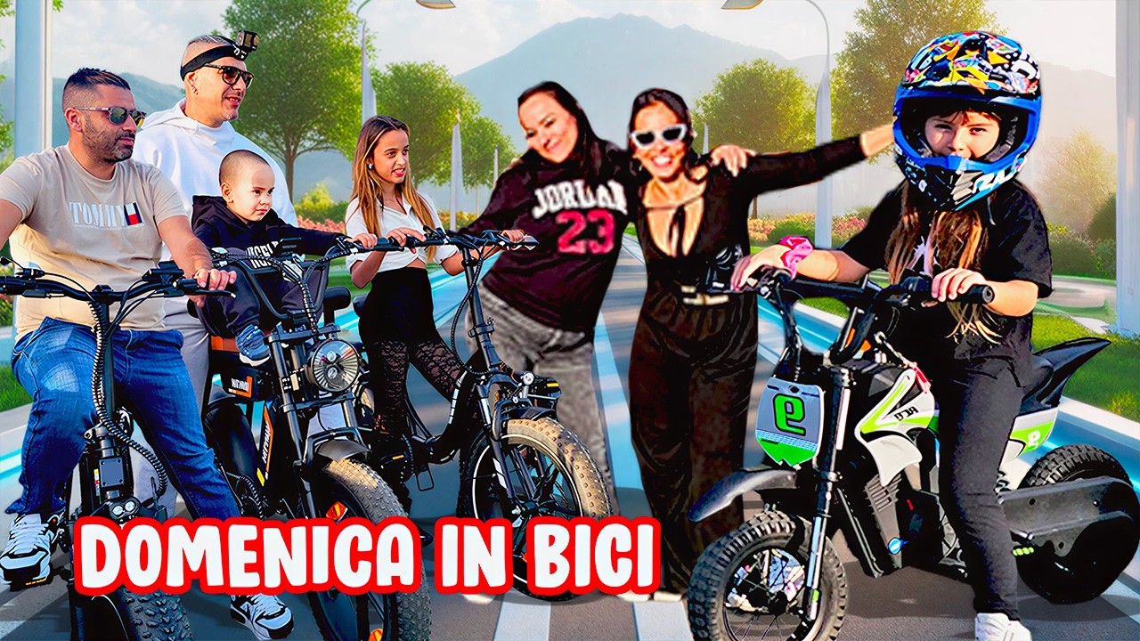 MARTINA MISSY - LEON e PAPA' SALVO CADONO DALLA BICI!