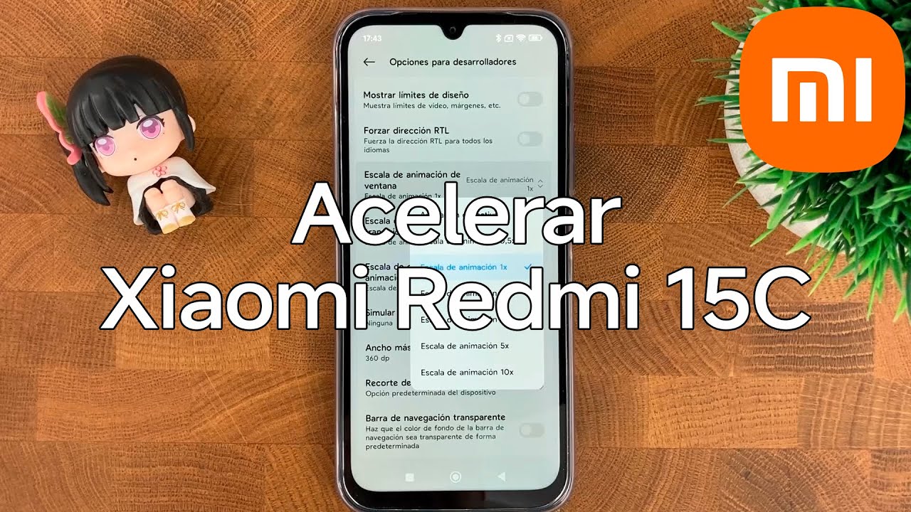 Como Activar el Modo Desarrollador y Acelerar el Xiaomi Redmi 15C - Xiaomizate
