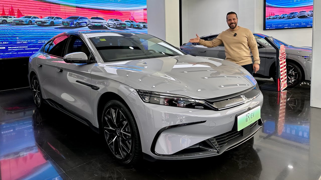 BYD HAN EV 202 بى واى دى هان ٢٠٢٥ تم تطويرها و تم تخفيض سعرها وبقى فيها ليزر رادار وقياده ذاتيه أعلى