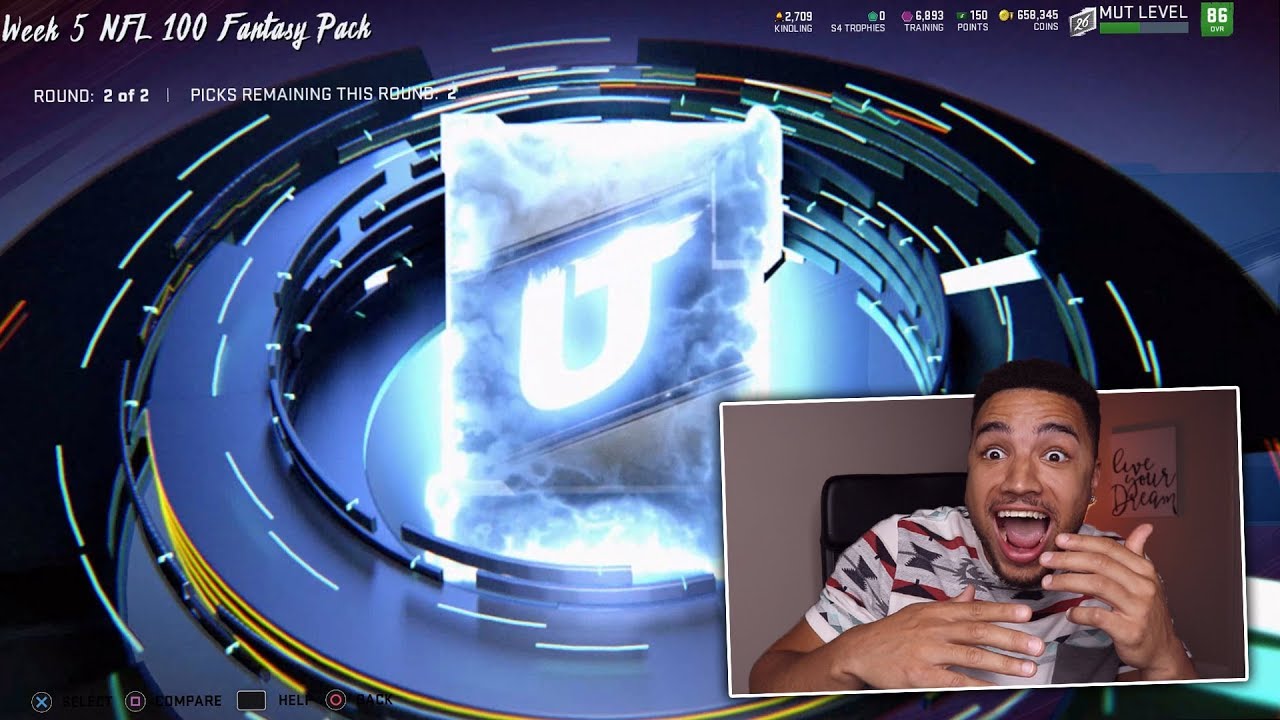YOU WONT BELIEVE THIS NFL 100 PACK OPENING!! MADDEN 20