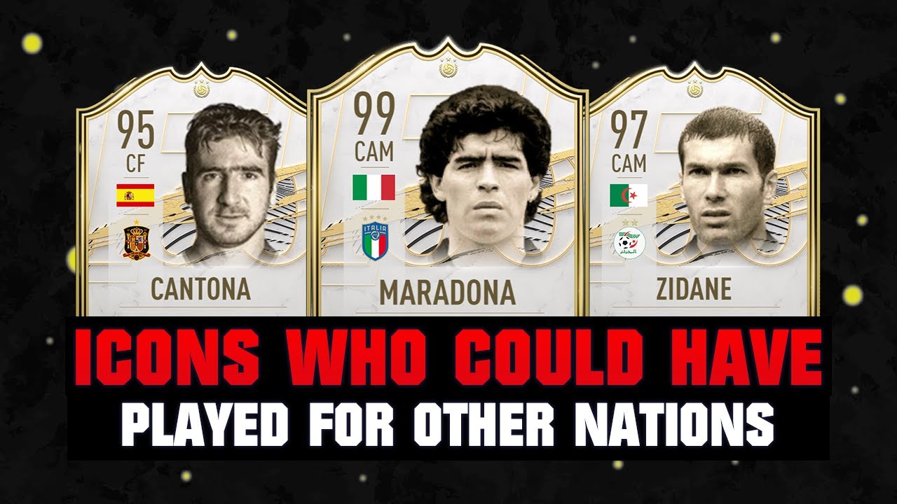 FOOTBALL ICONS WHO COULD HAVE PLAYED FOR OTHER NATIONS! 😱🔥 ft. Maradona, Zidane, Cantona... etc