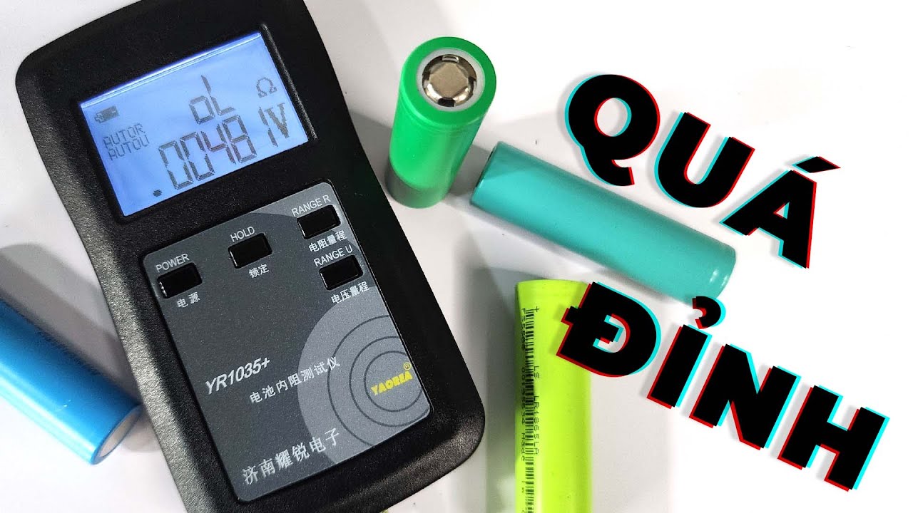 [Rẻ vs Đỉnh] Máy đo nội trở Pin chuyên dụng, Đo điện trở Shunt quá chuẩn |  #yaorea #yr1035