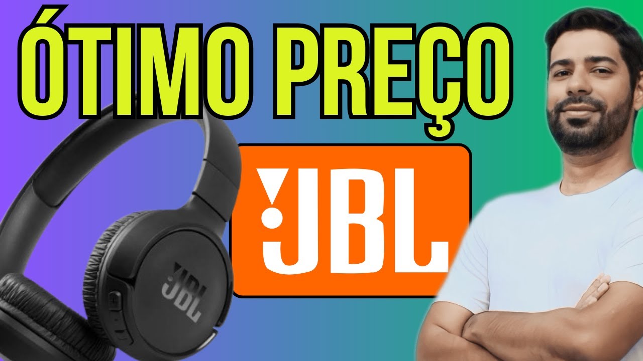 Review FONE JBL TUNE 520BT - Bom e Preço Acessível.