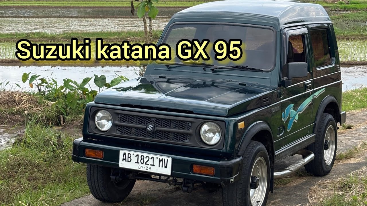 Suzuki katana GX tahun 95,power string mesin top‼️👍😍😍
