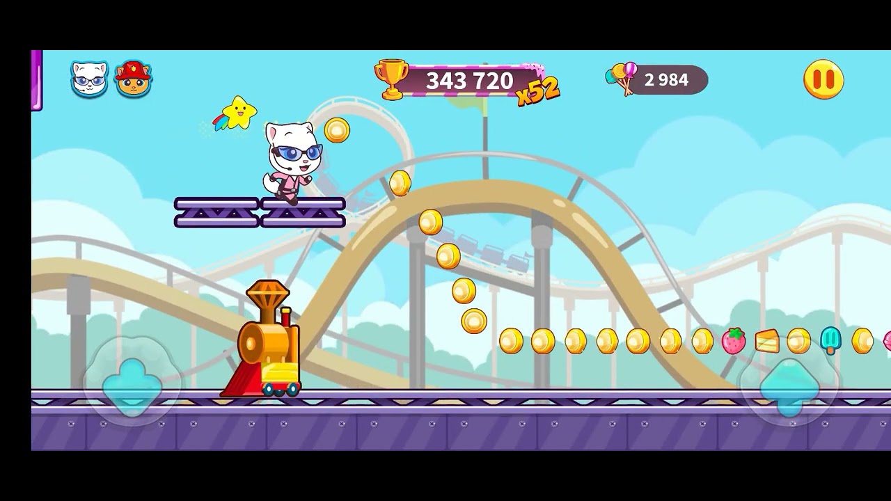 Tom Candy Run Gameplay A the world  official Angela Super 